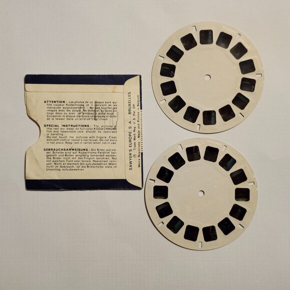 VINTAGE View Master Reels x 2 Maritime Provinces 1956 - Picture 4 of 4